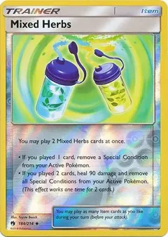 Mixed Herbs Reverse Holo 184