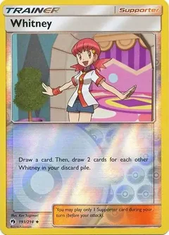 Whitney Reverse Holo 193
