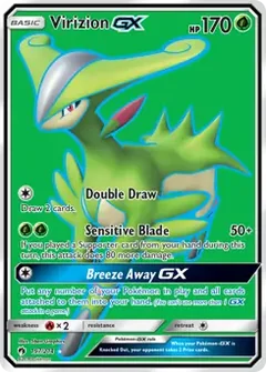 Full Art Virizion GX 197