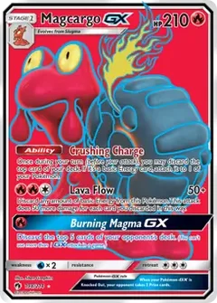 Full Art Magcargo GX 198
