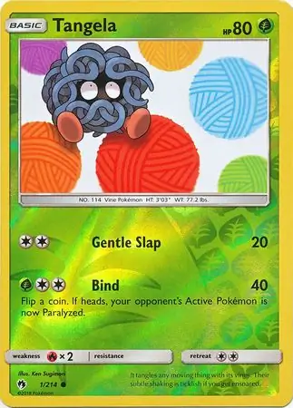 Tangela Reverse Holo