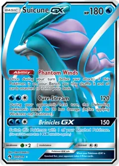 Full Art Suicune GX 200