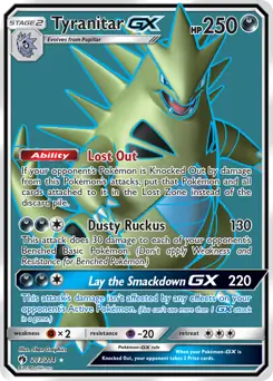 Full Art Tyranitar GX