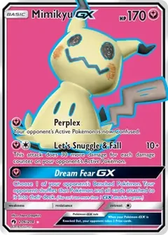 Full Art Mimikyu GX 206