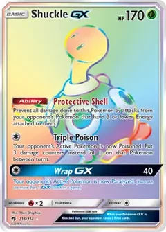 Shuckle GX Secret 215
