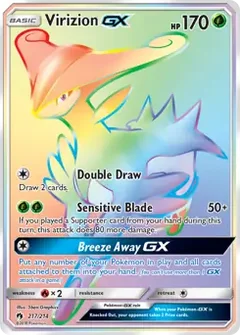 Virizion GX Secret 217