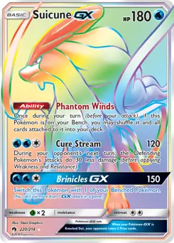 Suicune GX Secret