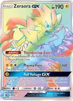 Zeraora GX Secret 221