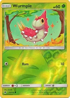 Wurmple Reverse Holo 23
