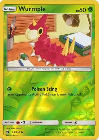 Wurmple Reverse Holo