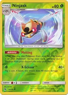 Ninjask Reverse Holo 30