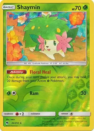 Shaymin Reverse Holo