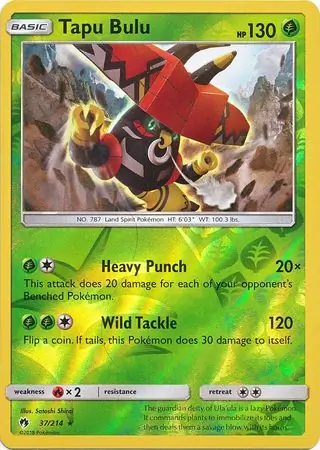 Tapu Bulu Reverse Holo