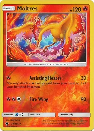 Moltres Reverse Holo