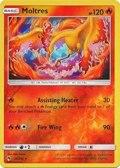 Moltres Reverse Holo 38