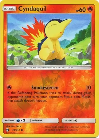 Cyndaquil Reverse Holo