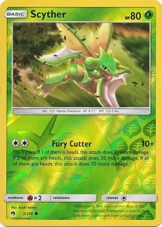 Scyther Reverse Holo