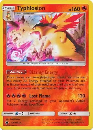 Typhlosion Reverse Holo