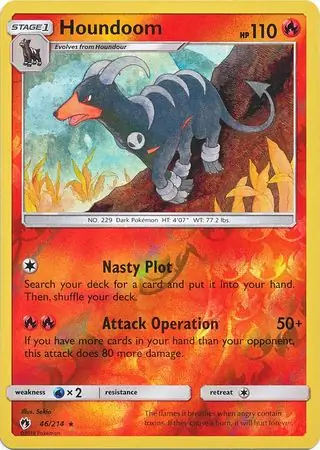 Houndoom Reverse Holo