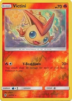Victini Reverse Holo 49