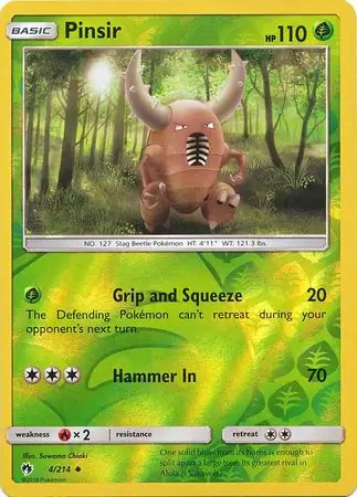 Pinsir Reverse Holo