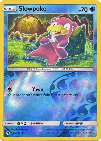 Slowpoke Reverse Holo
