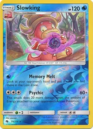 Slowking Reverse Holo