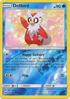 Delibird Reverse Holo 57