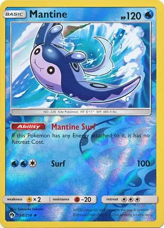 Mantine Reverse Holo