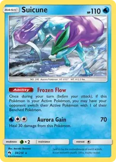 Suicune Holo 59