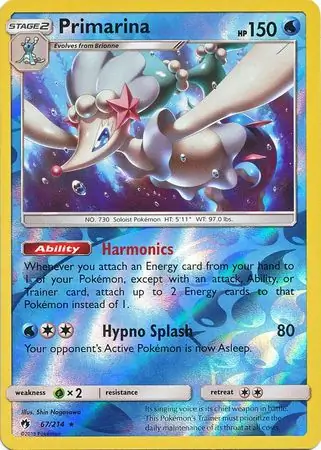 Primarina Reverse Holo