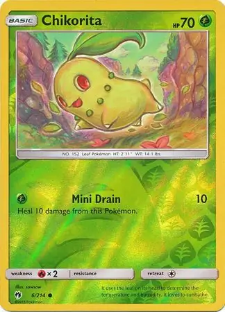 Chikorita Reverse Holo