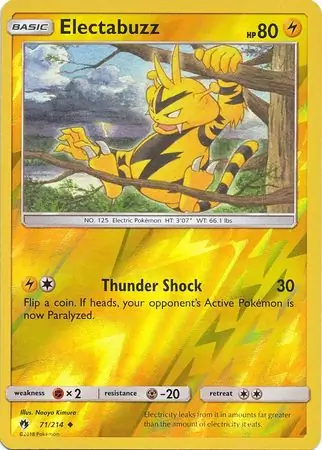 Electabuzz Reverse Holo