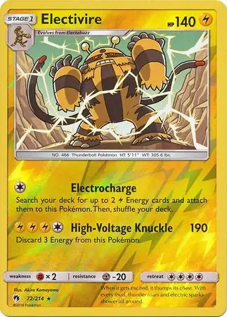 Electivire Reverse Holo