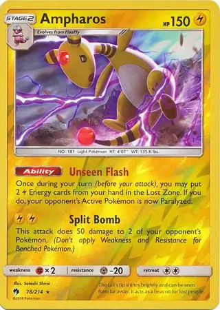 Ampharos Reverse Holo