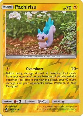 Pachirisu Reverse Holo