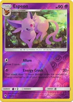 Espeon Reverse Holo 89