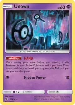 Unown 91