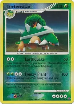 Torterra Reverse Holo 30