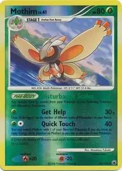 Mothim Reverse Holo 42