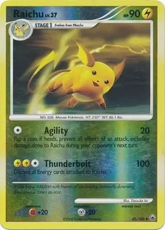 Raichu Reverse Holo 45