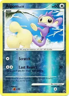 Aipom Reverse Holo 51