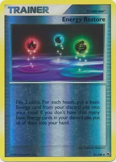 Energy Restore Reverse Holo 81