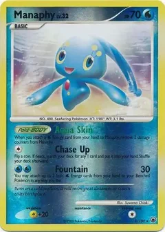 Manaphy Reverse Holo 8