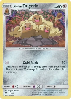 Alolan Dugtrio 11