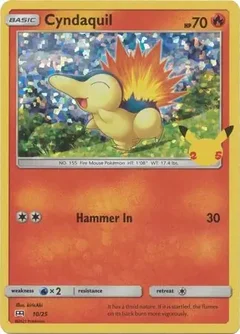 Cyndaquil Holo 10