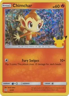 Chimchar Holo 12