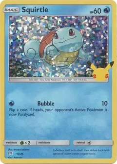 Squirtle Holo 17