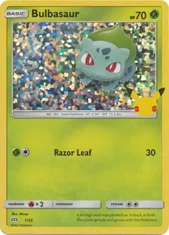 Bulbasaur Holo 1