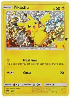 Pikachu Holo 25